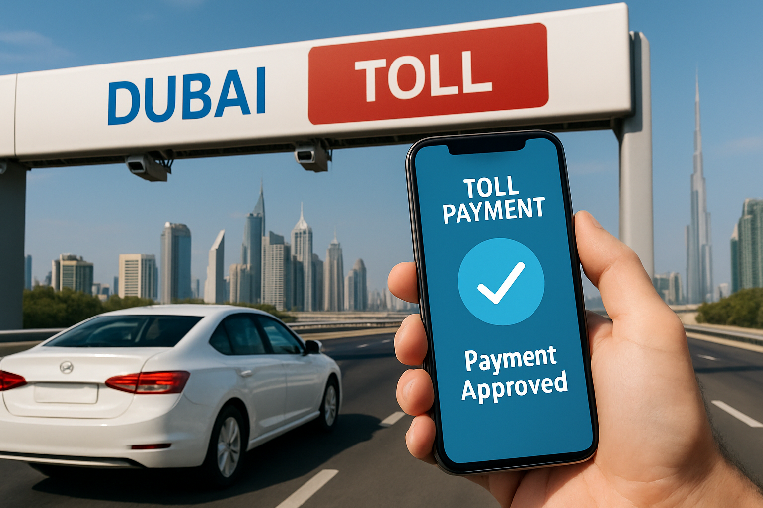Fast and efficient toll payment in Dubai